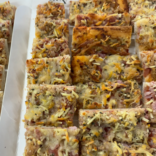 Bandeja Porciones de pIzza