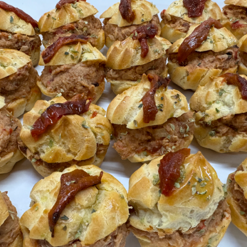 Eclaers rellenos