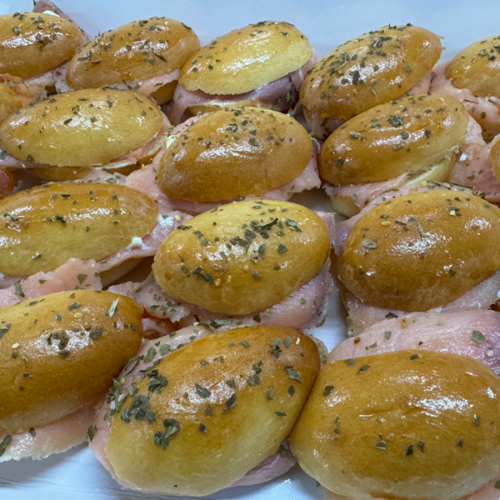 Bandeja mini Brioxes salmon